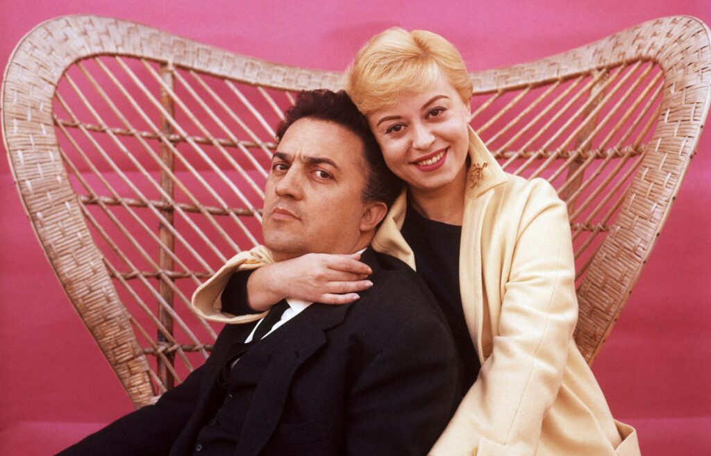 Giulietta Masina e Federico Fellini