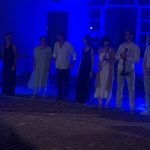 la serata è terminata… tutti molto felici